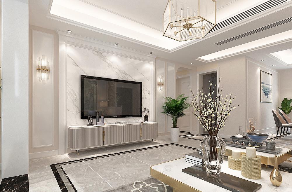 『』老婆坚持要把家里面135平米房子，装成美式风格，完工后太惊艳了