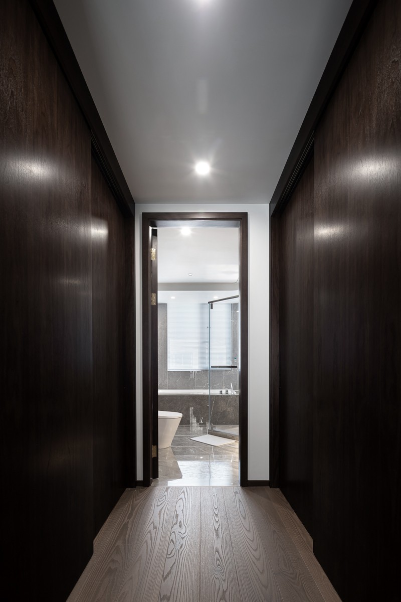 ##168㎡两室一厅，最美禅意新中式，原木风的客厅，诗意又实用