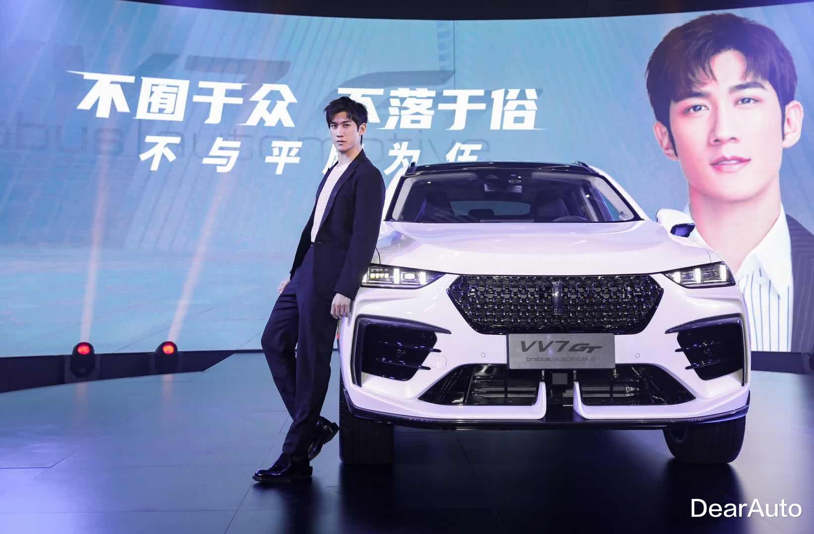 5G|曾经代言迈凯伦的李治廷,居然选择了VV7 GT brabus|automotive?