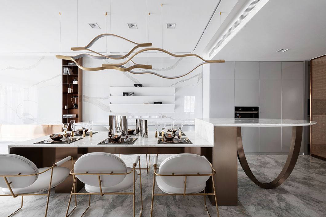 「」188㎡简洁大平层，格调十足的艺术家