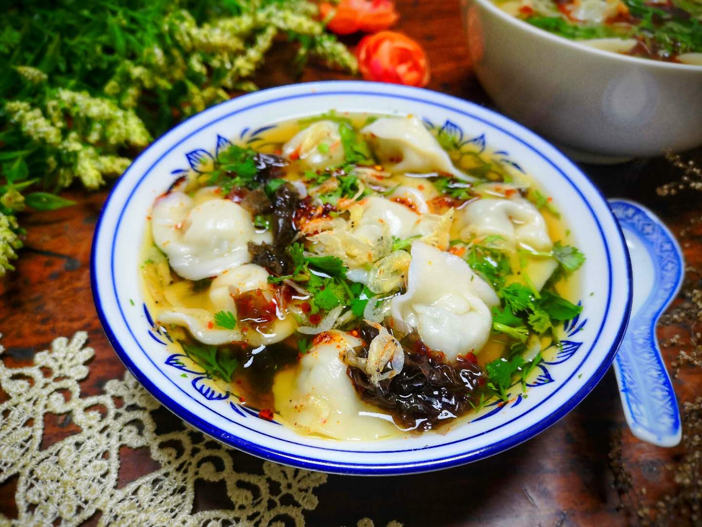 「馄饨」春天，儿子最馋这早餐，10分钟上桌，营养好消化，就是吃不厌！