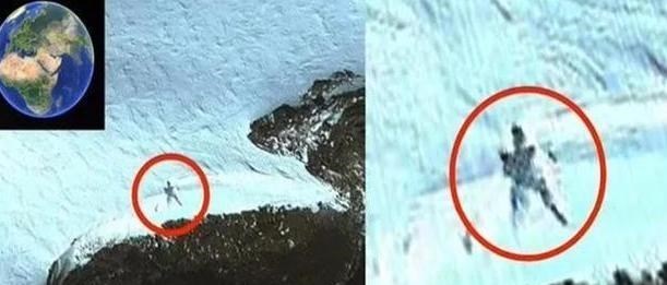 银河系|南极发现“喜马拉雅山雪人”，被谷歌地图捕捉到，身高超20米！