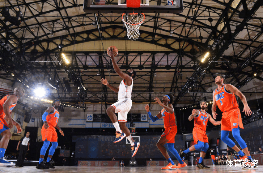 詹姆斯·哈登|空砍38+7+8！哈登三分13中3瞎眼，雷霆4人20+摊牌，保罗轰26分发了狠