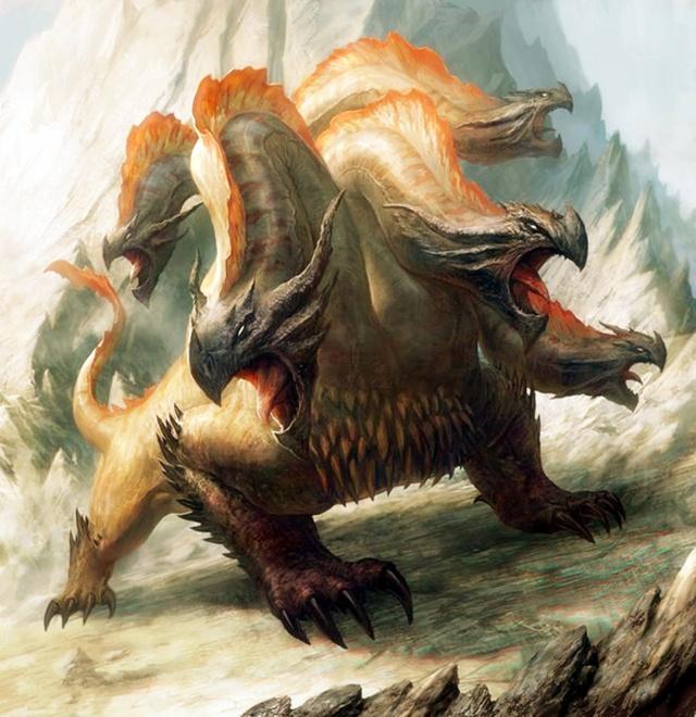 「山海经」虎爪九尾的上古神兽，《山海经》中的食人怪物，不是九尾狐