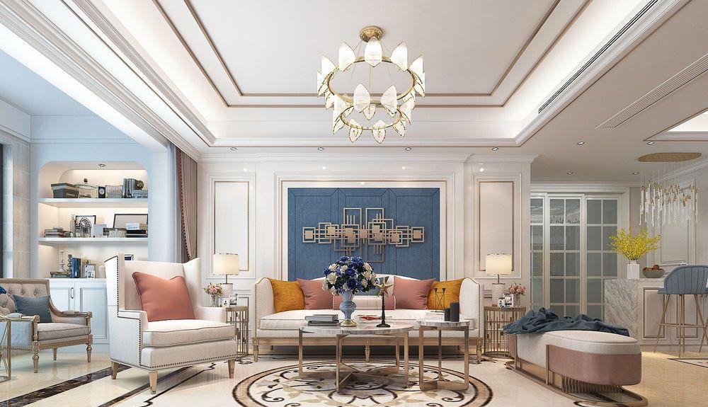 95后|原来美式和轻奢的碰撞还能这么温馨，95后小夫妻的三居室，爱上了