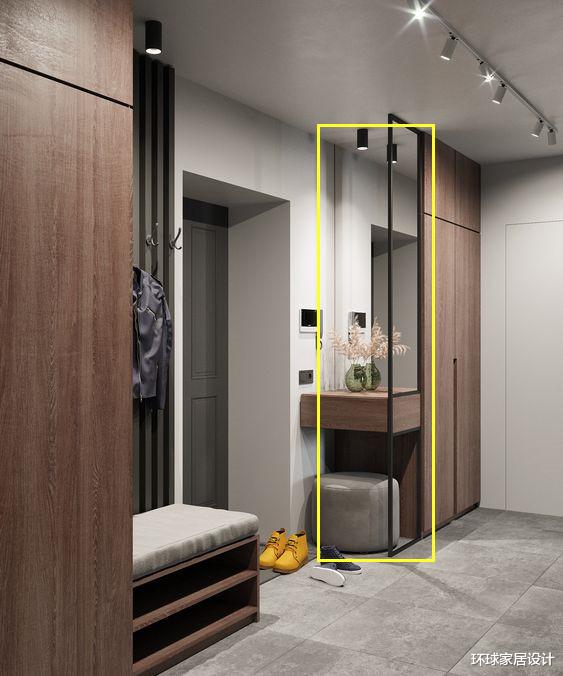 |我承认邻居比我聪明，没有玄关，围着入户门打一圈玄关柜，真好用