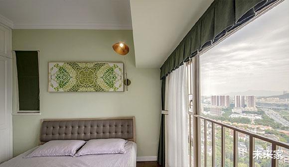 「」特别漂亮的两房装修，居然还是美式风格设计，小户型这样装错不了
