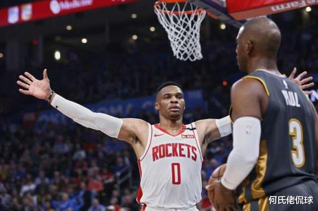 保罗|火箭“人算不如天算”韦少换保罗输个精光,哈登5年换4巨星队友