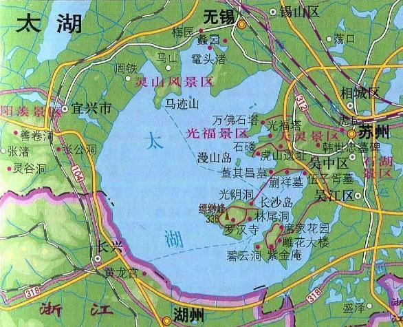 苏州@两大城市的“太湖之争”，太湖的究竟“归属”于谁？
