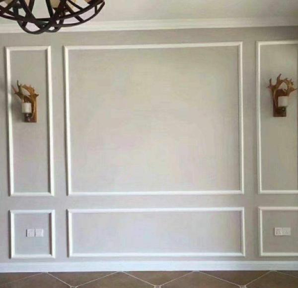 「」客厅别再装瓷砖电视墙了，如今都流行装这种电视墙，好看又上档次