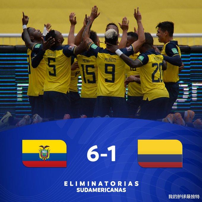 哥伦比亚队|1-6！世界第10惨遭吊打！J罗无语了，一夜缔造43年尴尬纪录