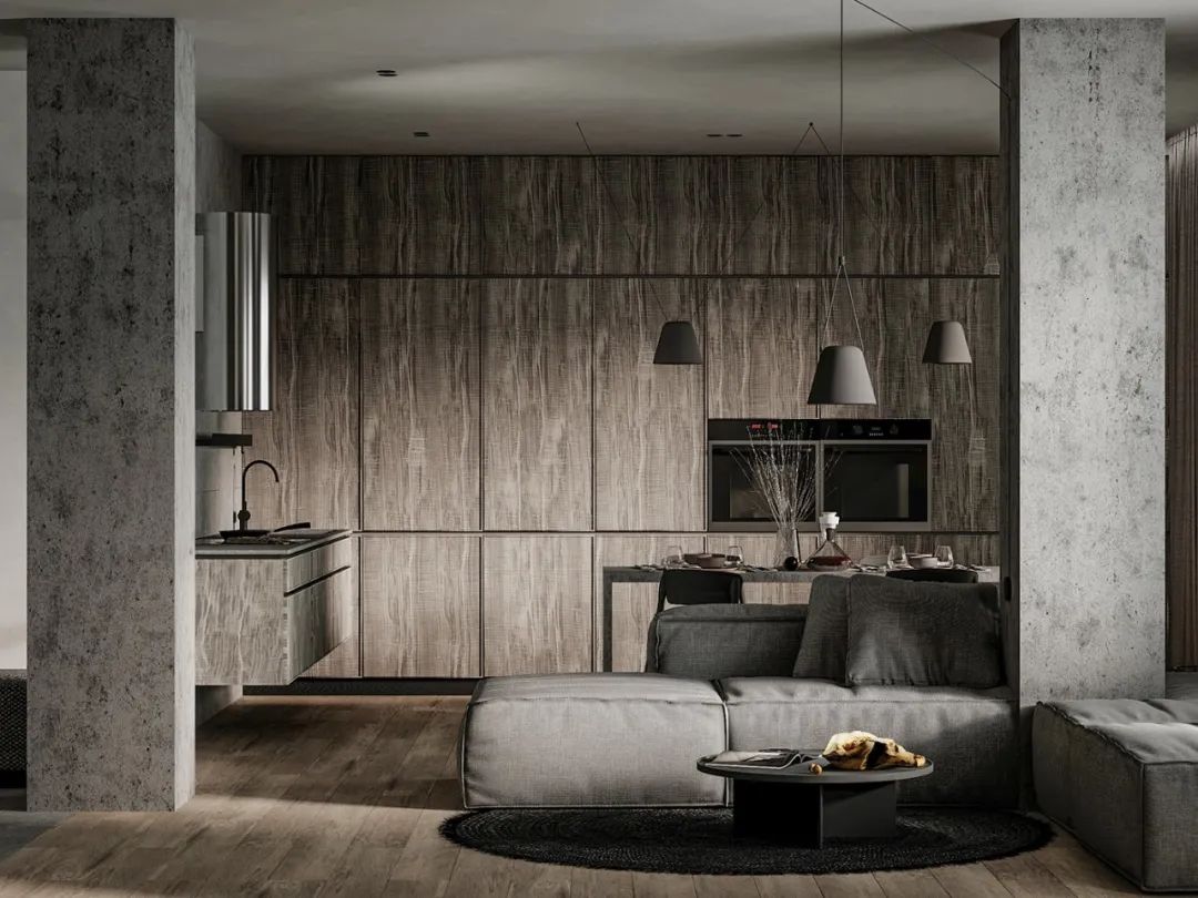 「」自然系原木，才是家居空间真正的百搭之王！不同搭配出不同的气质