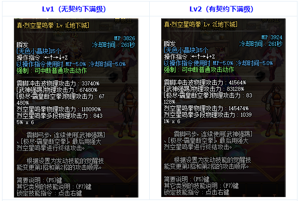 格斗|DNF:女格斗三觉上篇站街、技能展示、技能数据一览,有那味吗?