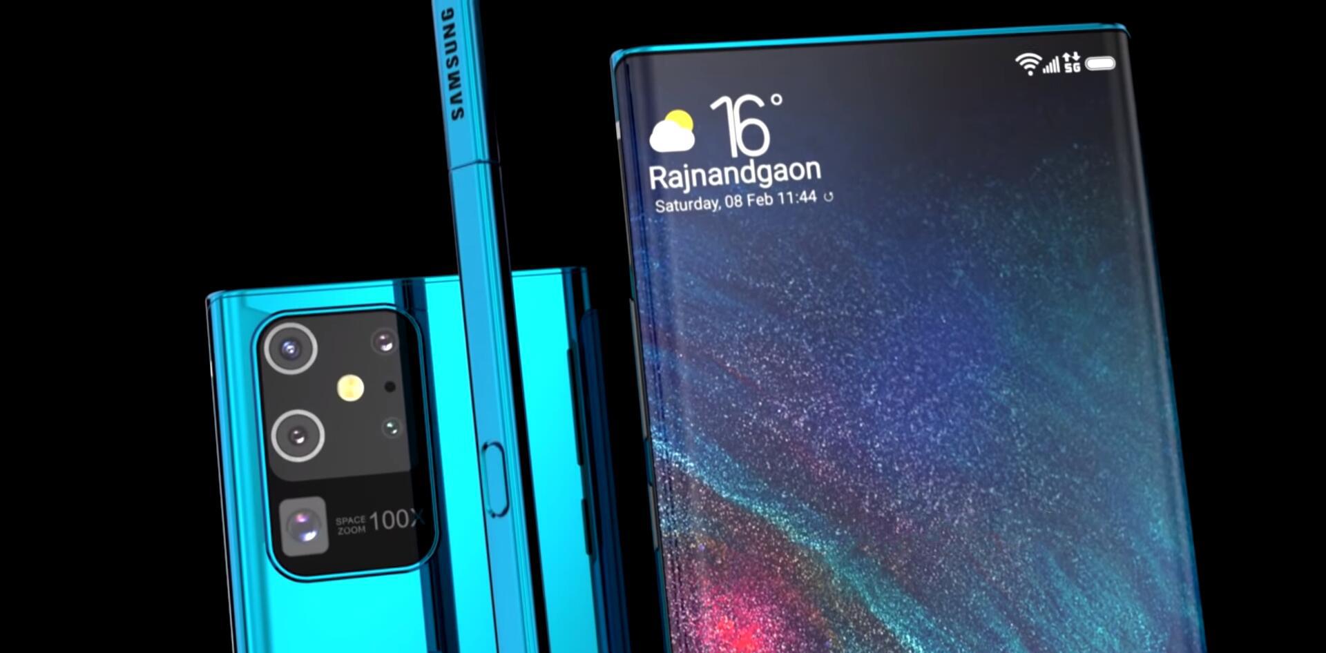 「全面屏」三星巅峰之作：真全面屏+1.08亿像素+5000mAh 感觉三星S20不香了