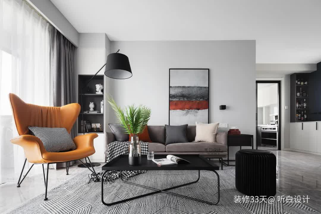 |装修设计：总价24万装90平现代简约刚需宅