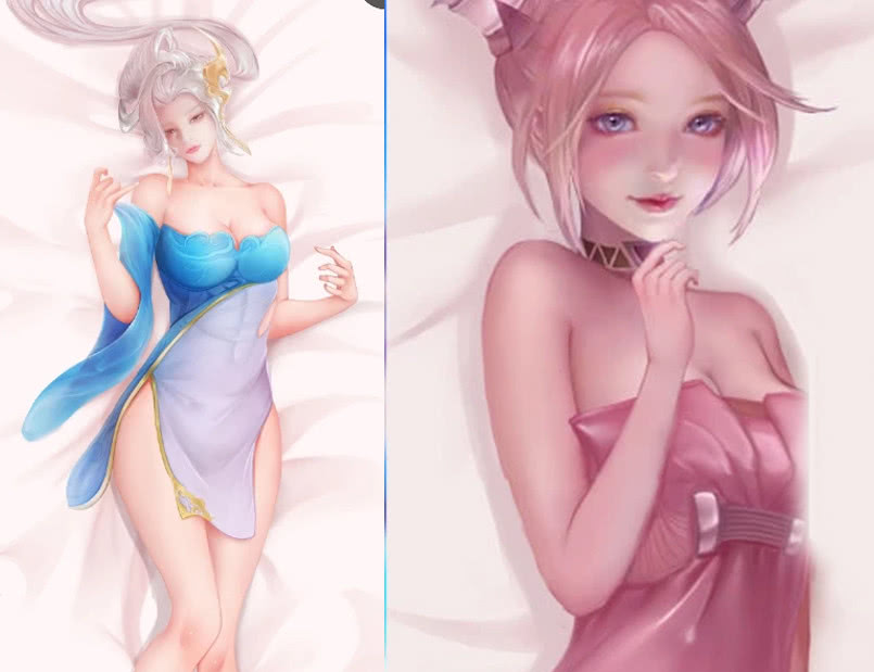 「貂蝉」王者英雄们被p图：露娜貂蝉成绝配，公孙离伽罗穿起了睡衣，这届网友真有才