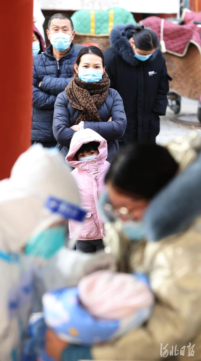 河北新闻网 河北石家庄：广东深圳核酸检测服务队在社区