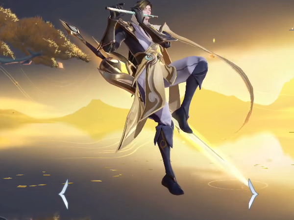 李白|外服李白传说皮肤曝光,特效却相当敷衍,和凤求凰完全不是一个档次