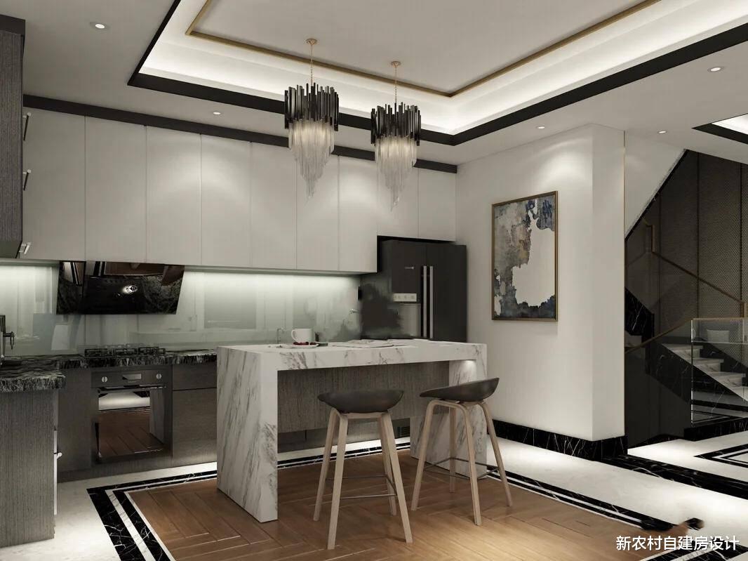 ##占地120平的二层别墅，外观绝对百里挑一，厨房另设让布局更合理