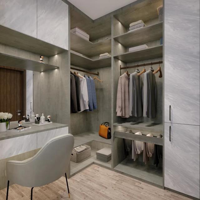 |高级与轻奢的全屋定制设计案例，舒适雅居充分展现！