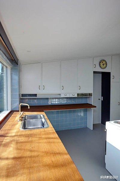 |橱柜延伸一块悬空隔板，厨房烧饭再也不会觉得挤了！清爽整洁！