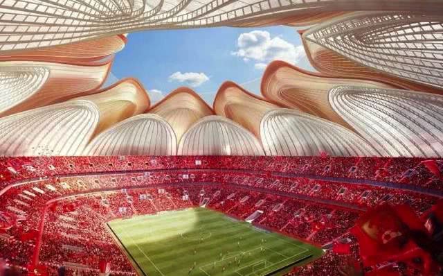 「广州恒大」恒大新球场造价曝光！采用荷花造型原因揭晓，24片花瓣施工难度极大