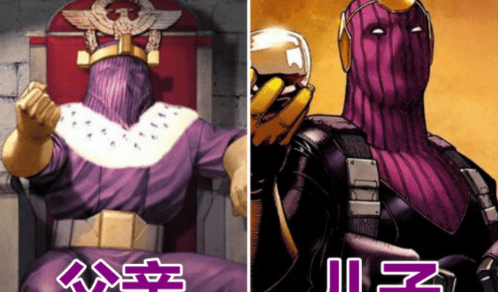 灭霸|漫威：实力差距最大的四对父子，灭霸被儿子终结，奥丁无法超越