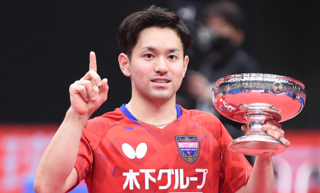 全錦賽|日乒全錦賽落幕！淘汰張本之人一黑到底，決賽大逆轉、奪男單冠軍