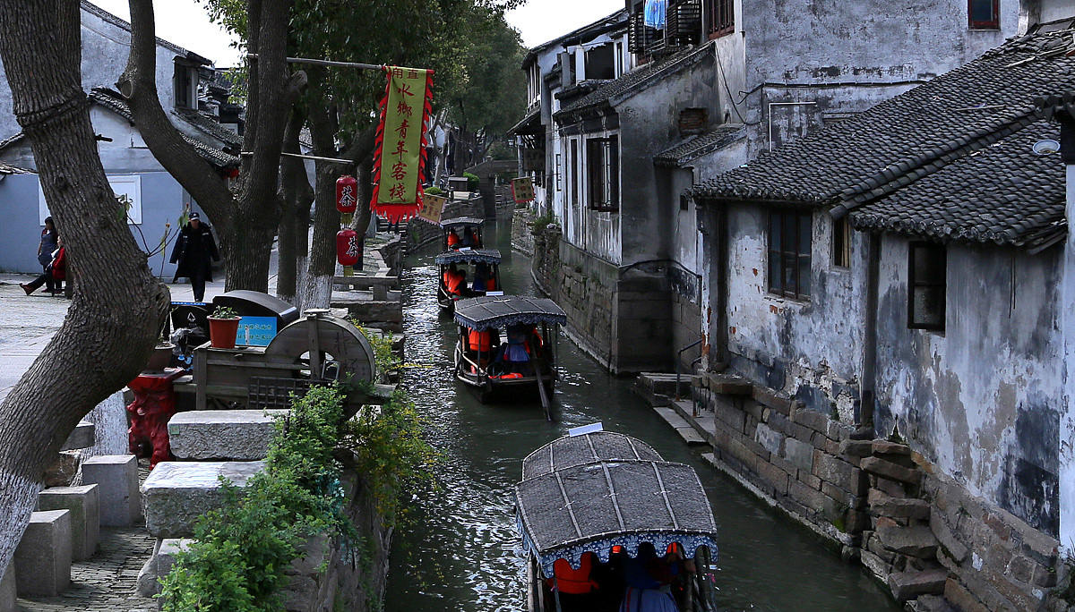 甪直古镇@我国唯一因名字出名的古镇，距今已有2500年，免费开放！