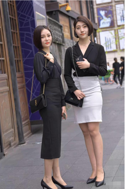 [穿衣搭配]闺蜜姐妹花，在职场中都是得力能手，又飒又美