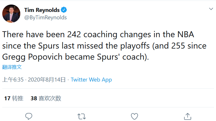 纪检|马刺22年纪录终结!休城升现役第一!哈登11年从未缺席季后赛