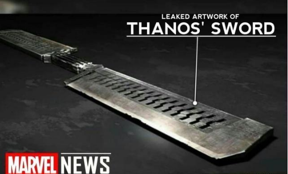 灭霸■灭霸在《复联4》的新武器大有来头，连美国队长的盾牌都能打烂