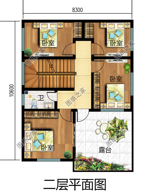 |中式仿古自建房设计图，与传统元素相结合，适合现代生活习惯