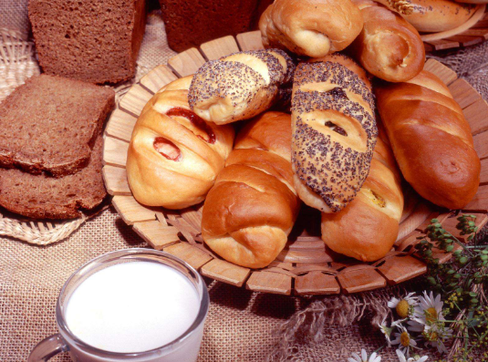 「面包」美国人吃面包，俄国人吃面包，中国人吃面包，差距不是一点点