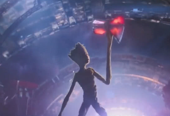 『雷神』漫威：为何格鲁特能举起风暴战斧？导演解释了，但粉丝并不买账！