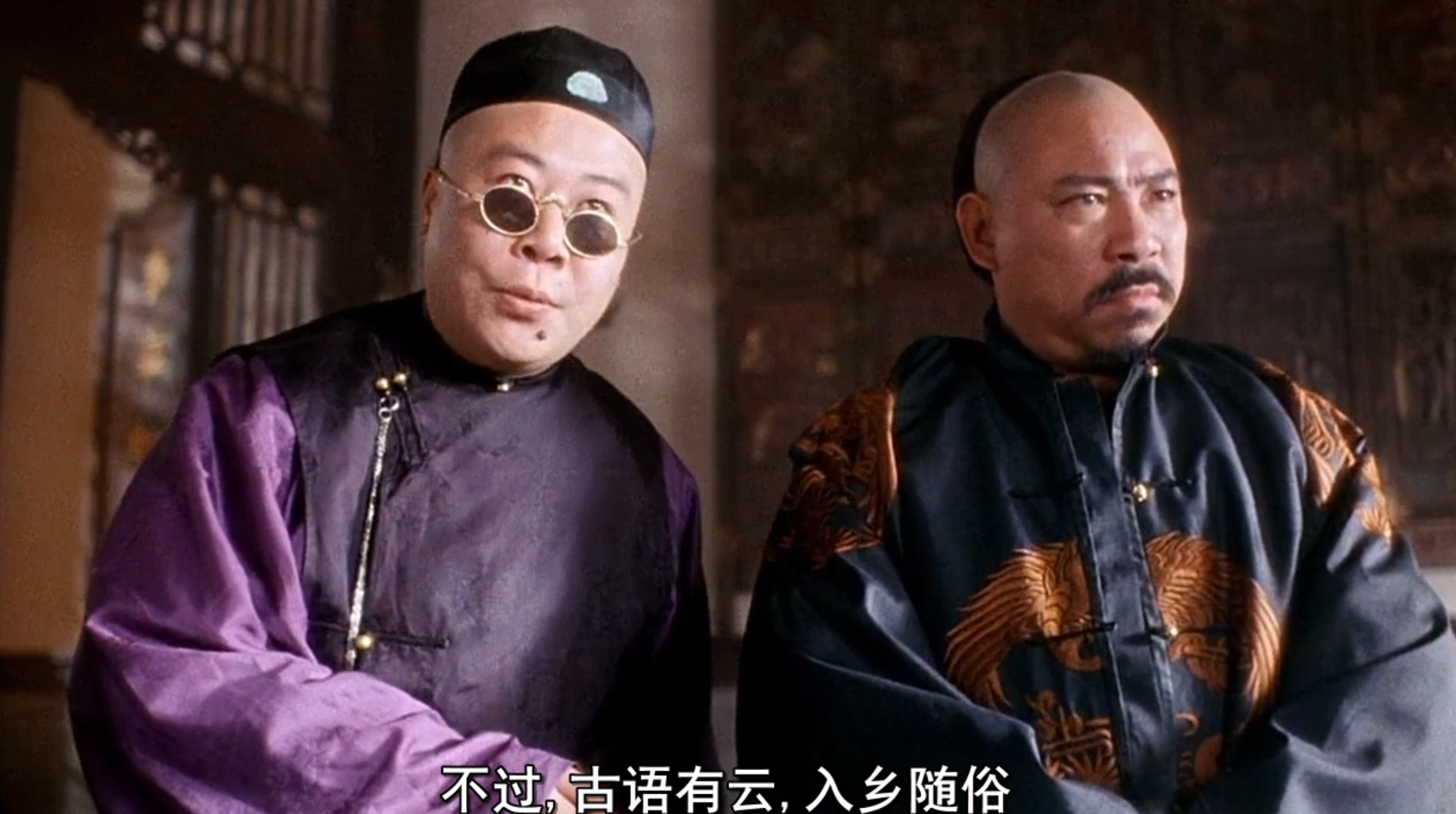 方世玉▲1993年李连杰拍《方世玉》,赵文卓不懂表演,导演支招:斜眼看人