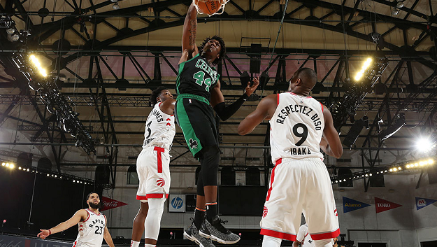 奥黛丽·塔图|2-0！凯尔特人102-99猛龙，塔图姆34+8+6，末节斯玛特三分5连击