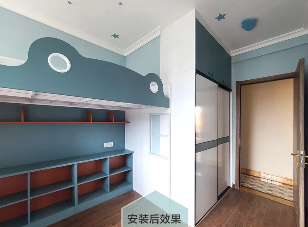 |家有俩娃这样装比效果图还上镜！邻居一度怀疑是样板房