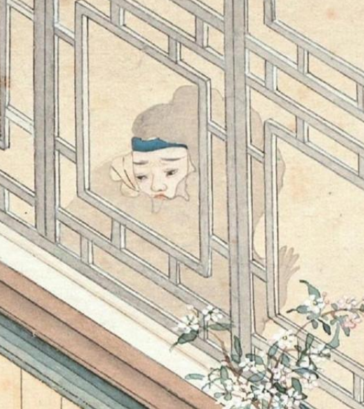 电影：清朝无名女鬼图，网友放大10倍：不敢仔细看