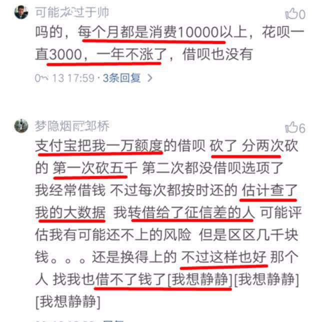 蚂蚁花呗■某网友：花呗9万，借呗60万，厉害？网友怒怂：还不是沾公司的光