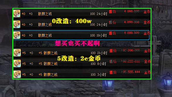 「地下城与勇士」DNF：骸麒之戒实用性分析，合理搭配可媲美幸运套，但存在2个缺点