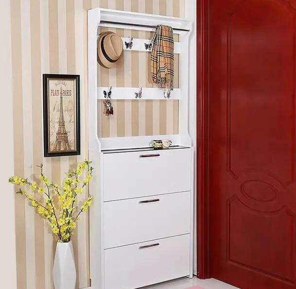 「」入门跟墙一样平行的话,鞋柜怎么设计好呢?