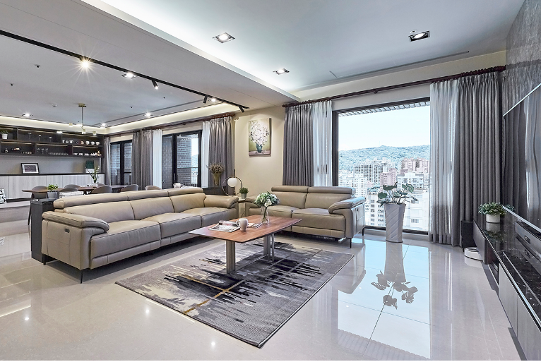 |「宅居森林」200平米的超奢华现代化设计，明亮高级又舒适