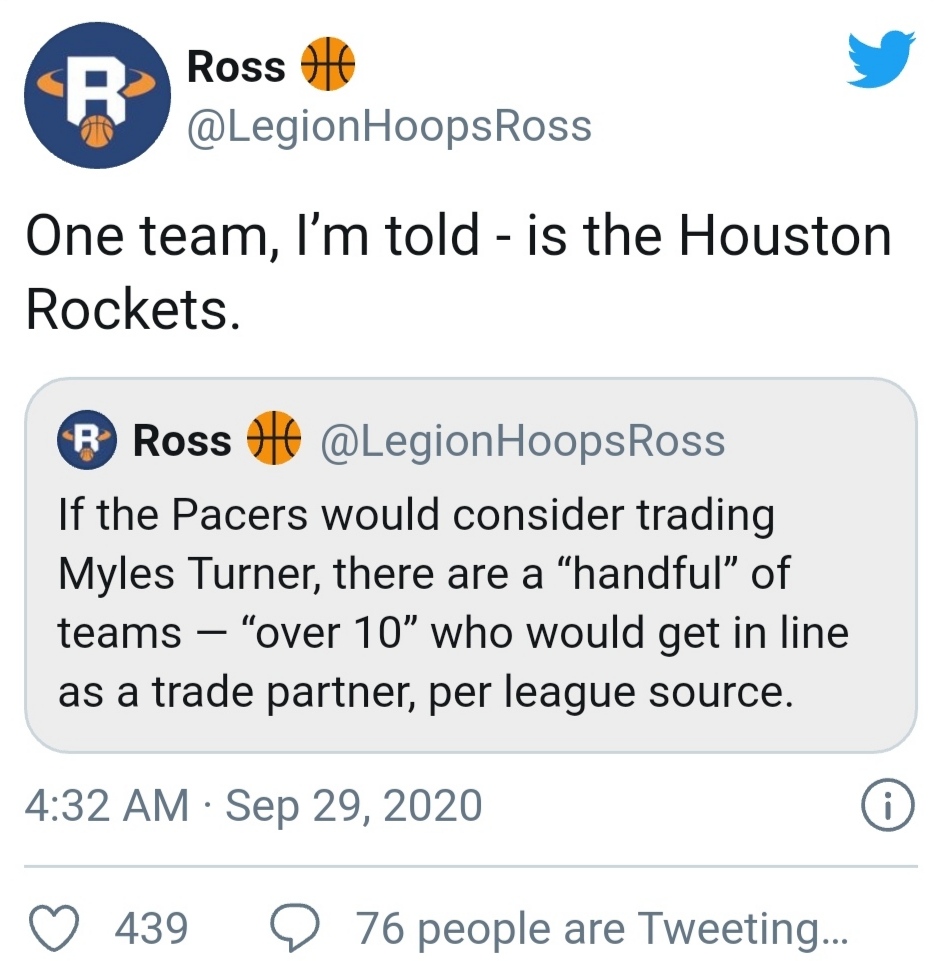 火箭队|曝24岁中锋遭超10队哄抢，哈登或迎加强版卡佩拉，火箭阵容大变？