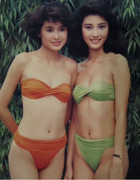 李嘉欣|李嘉欣当年的“水桶腰”可真粗啊? 朱茵站在旁边显得小鸟依人般!