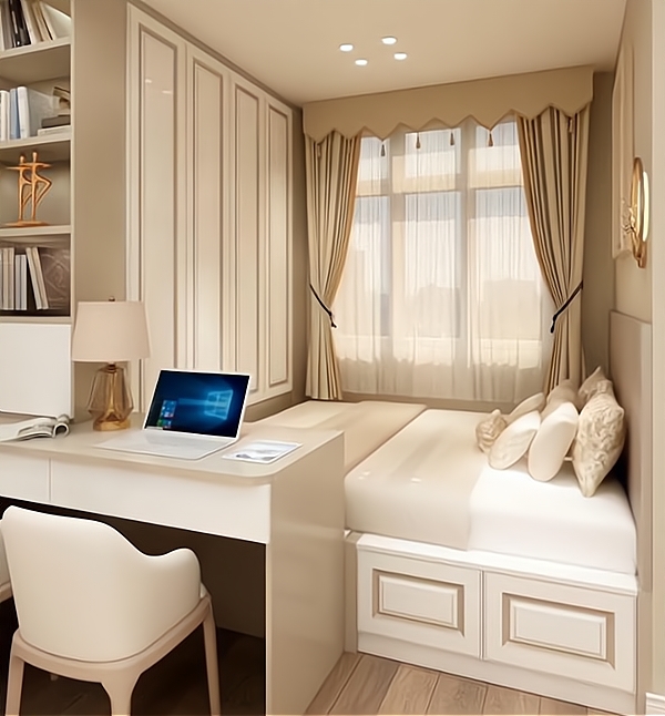 |34㎡小户型公寓装修，这样设计，邻居天天来你家参观