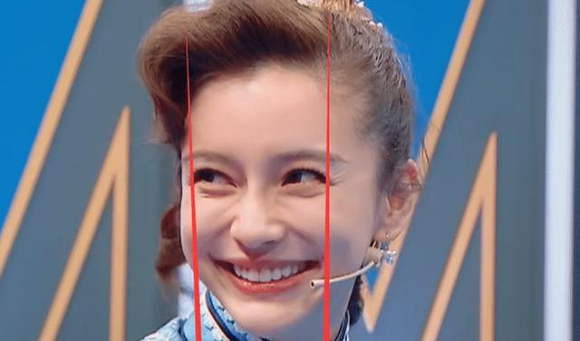 Angelababy▲有一种微笑叫baby，看清放大8倍的效果，我没看错吧？