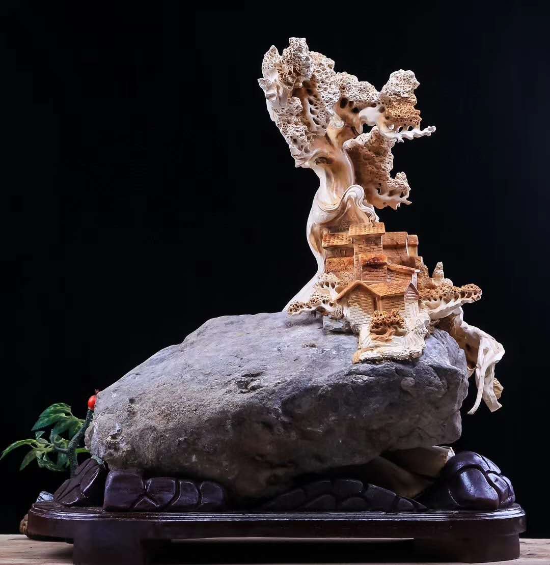 「根雕」女娲补天剩的三块石头命运如何呢？