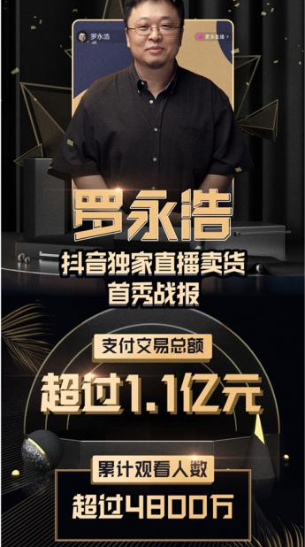 罗永浩@4.24 罗永浩为直播翻车道歉