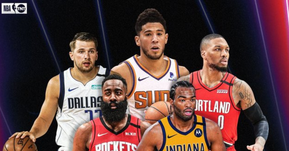 达米恩·利拉德|NBA复赛最佳阵容出炉！哈登联手东契奇入选一阵！利拉德全票MVP